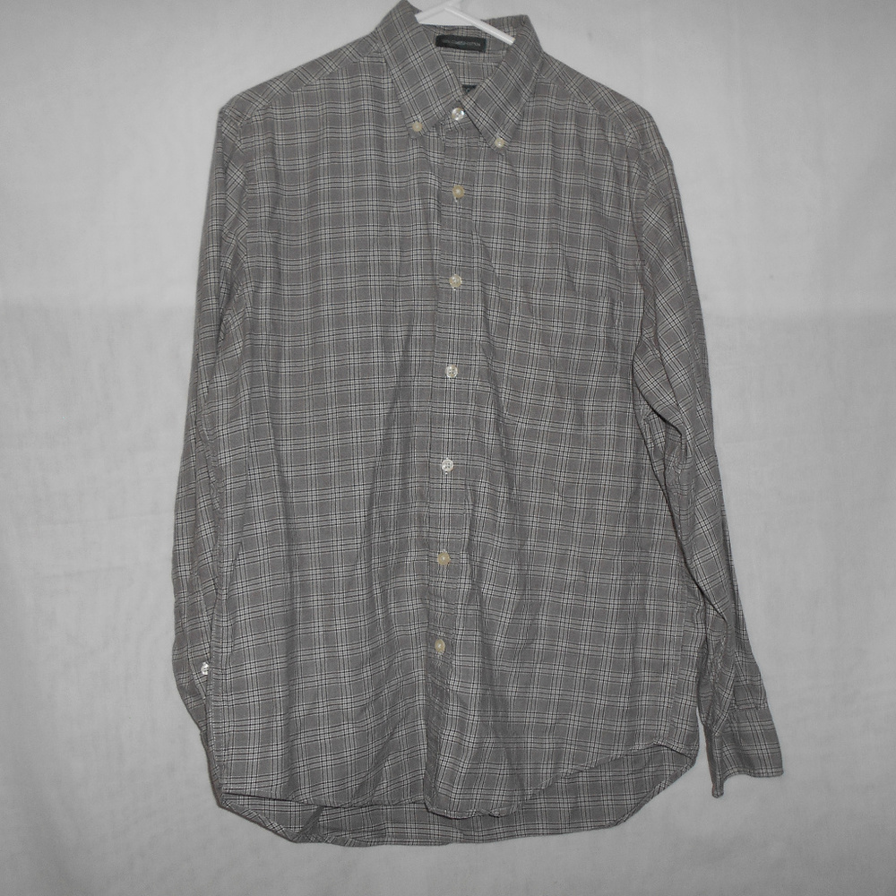 Lyle & Scott Scotland Men's Gray Brown Plaid M